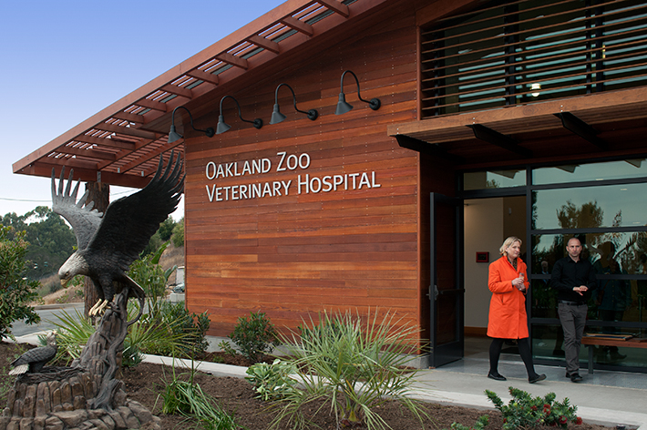Oakland Zoo Veterinary Hospital Main Entrance